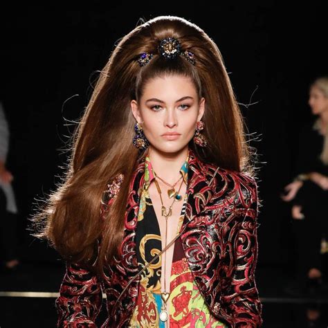 The Hair at Versace's Show Was So Big and Full of Secrets